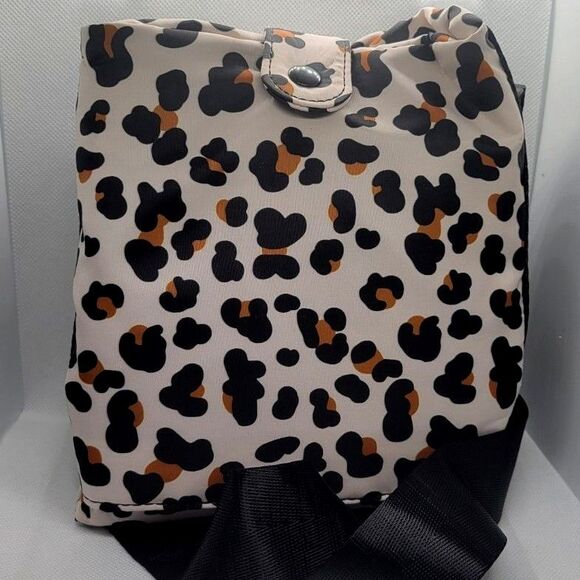 HOMESPON Foldable Large Beach / Weekender Tote Bag- Leopard Print, Waterproof - Picture 6 of 6